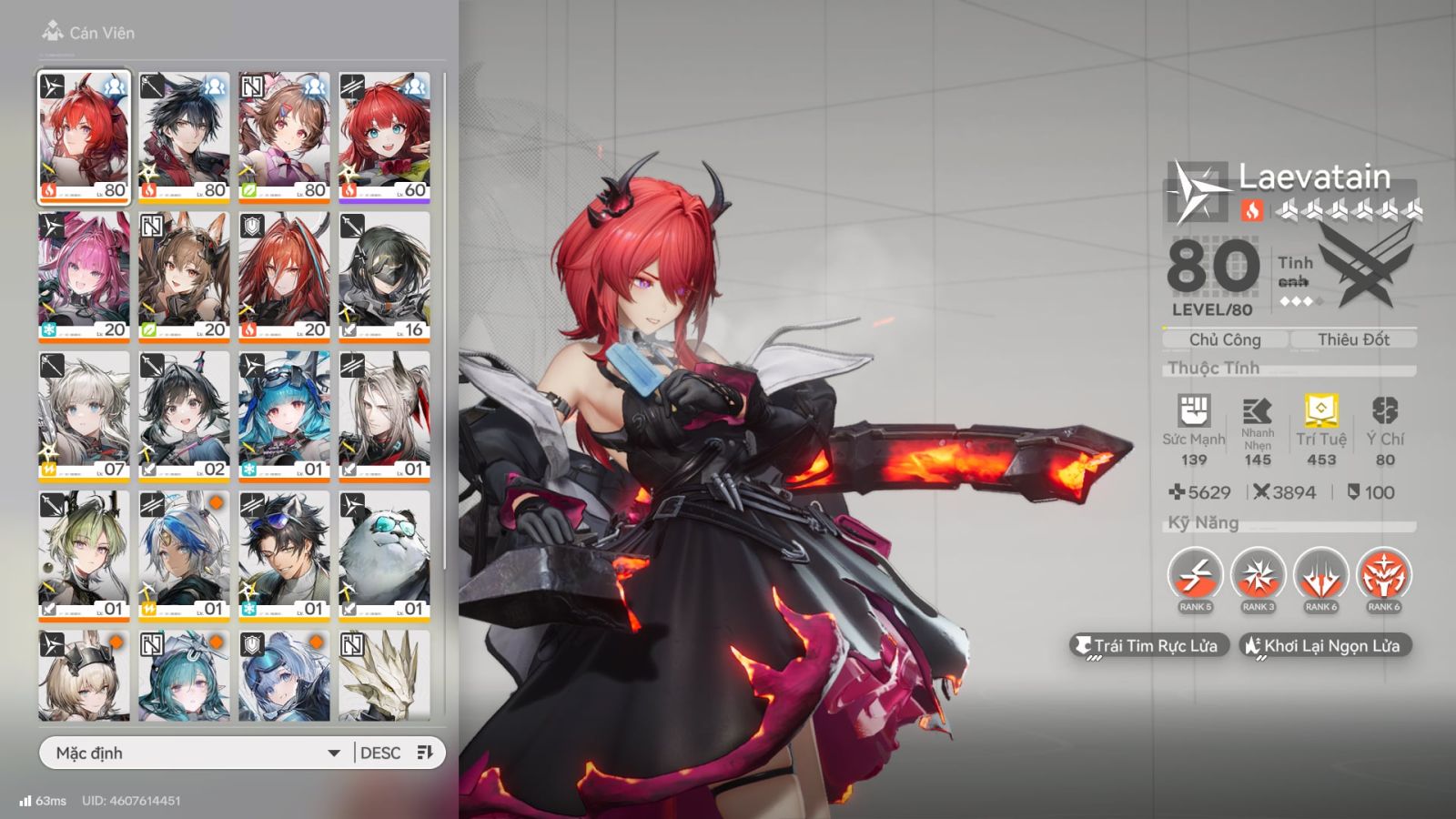 Acc Arknights Endfield Uy Tín ID 15900