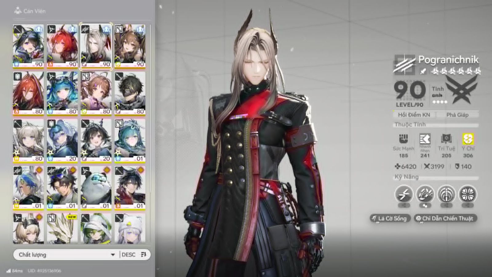 Acc Arknights Endfield Uy Tín ID 18065
