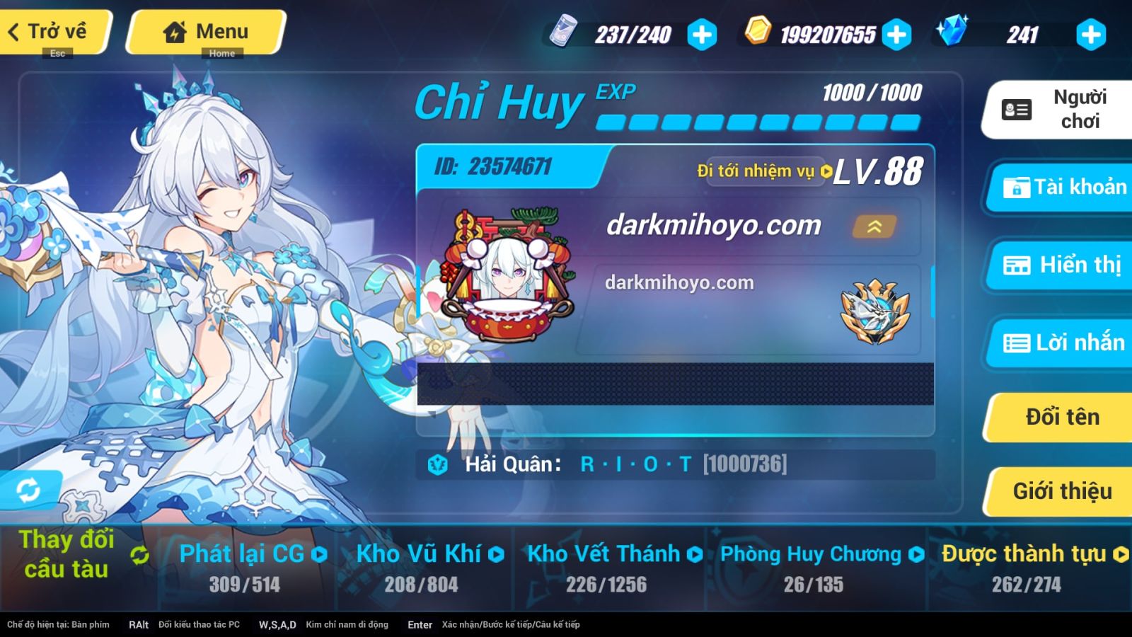 Acc Honkai Impact 3 ID 13653