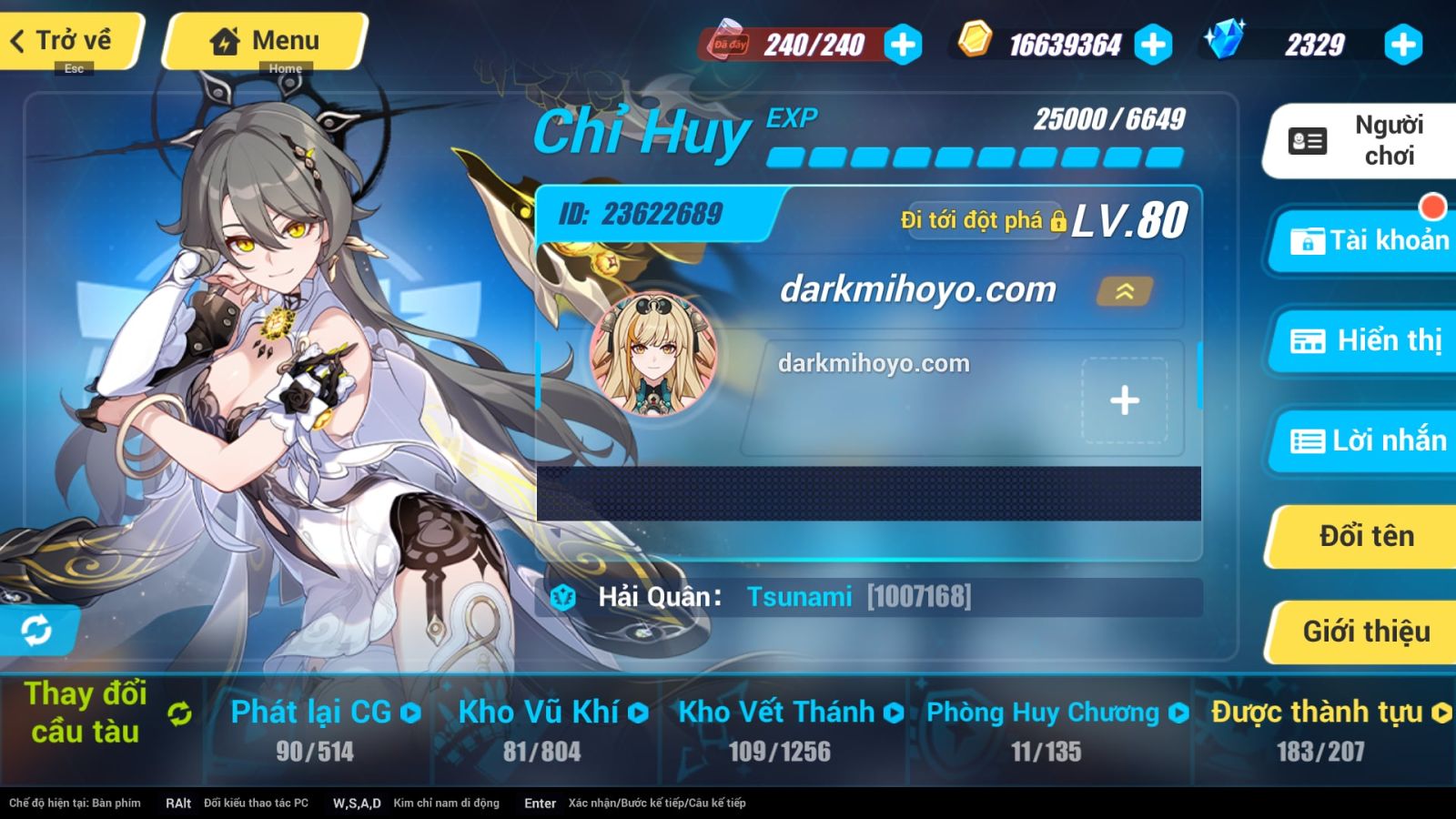 Acc Honkai Impact 3 ID 13648