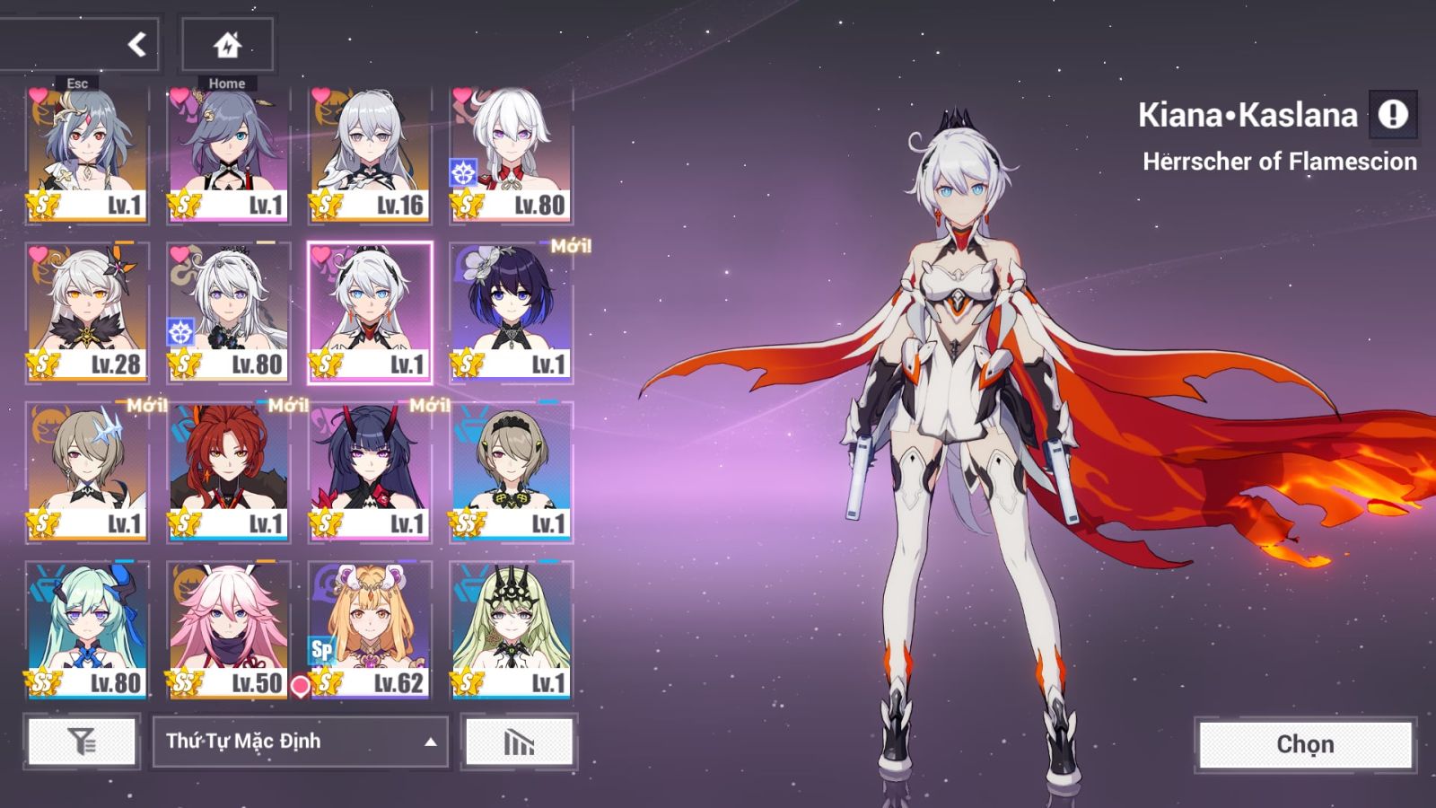 Acc Honkai Impact 3 ID 12923