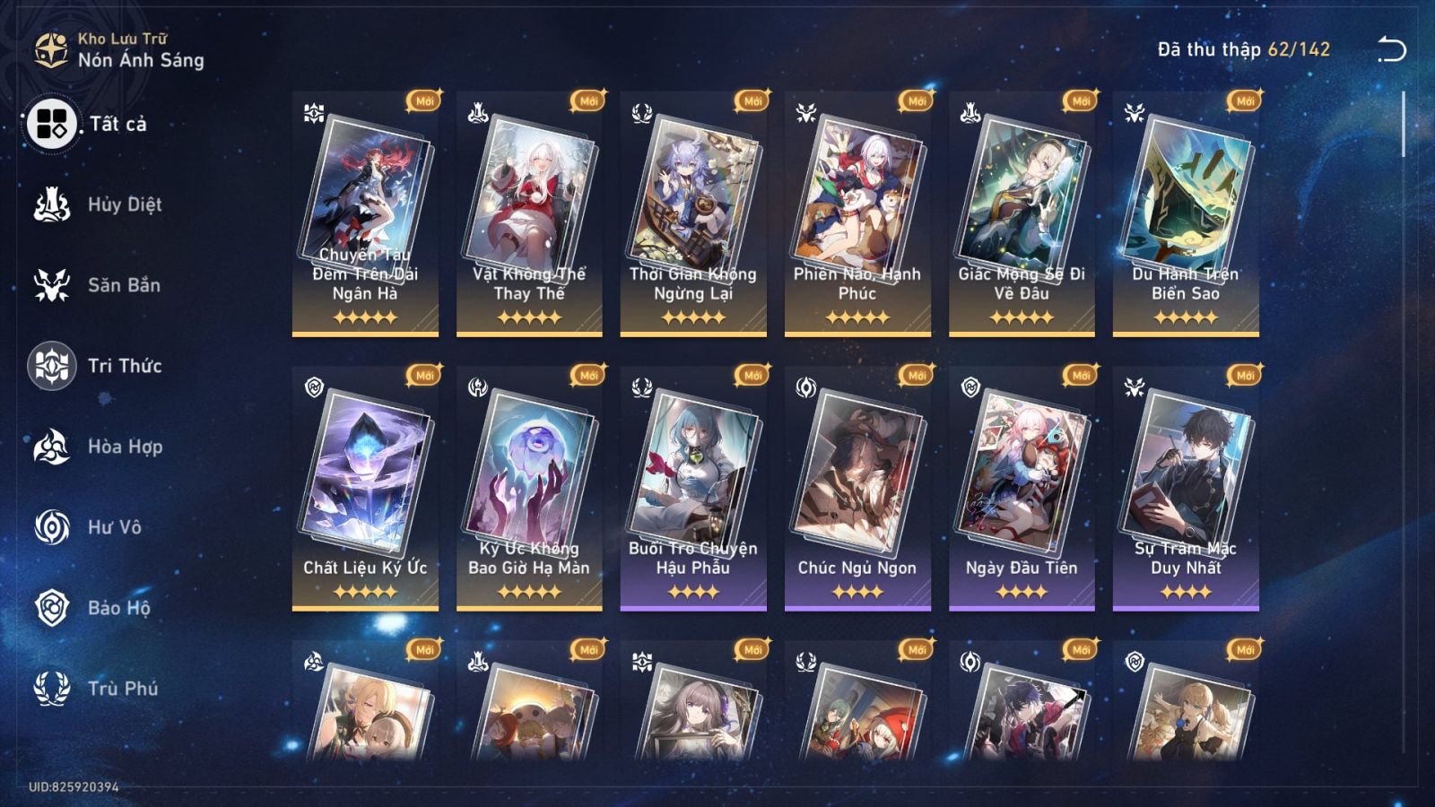 Acc Honkai Star Rail ID 9774