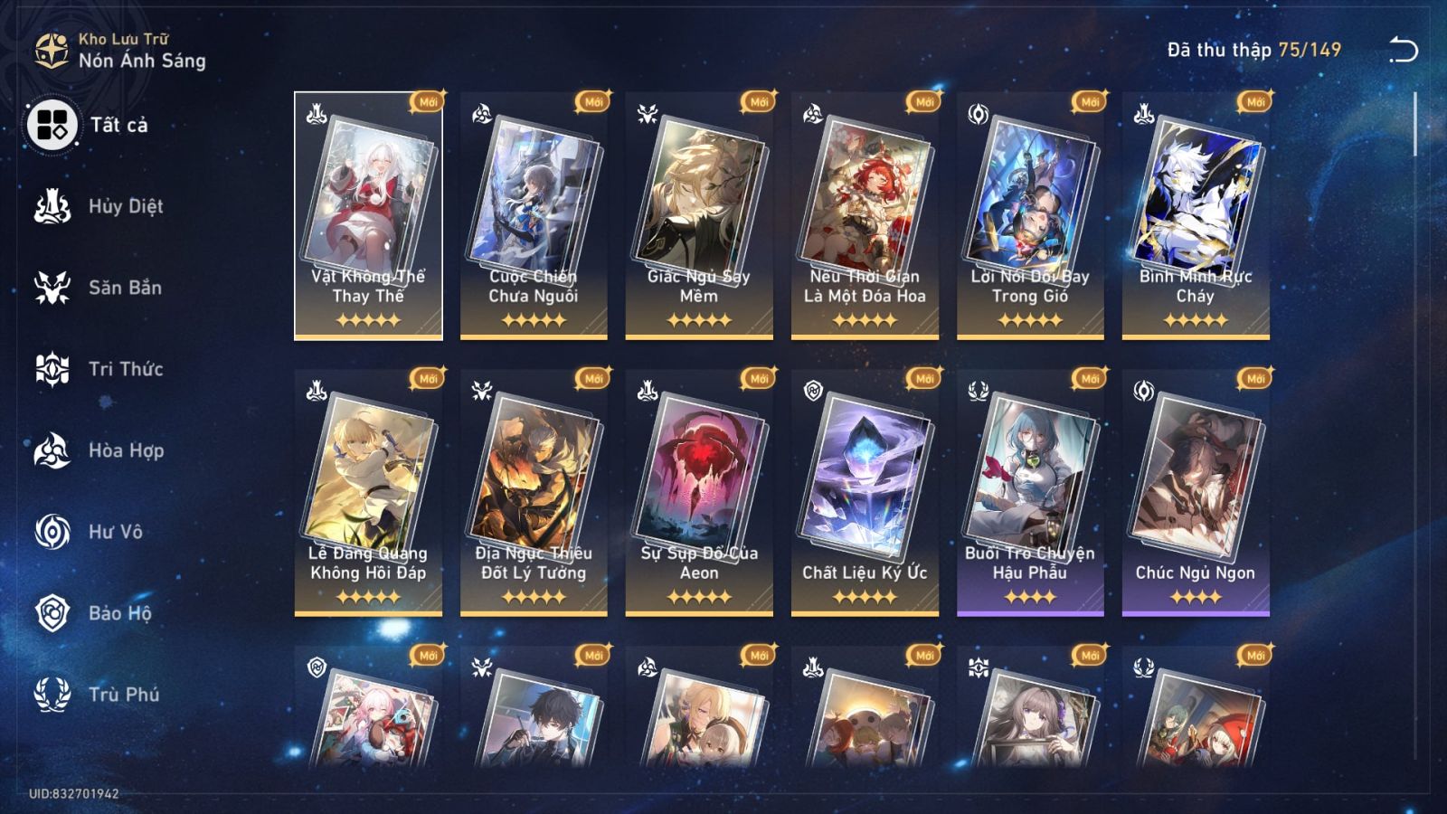 Acc Honkai Star Rail ID 11920