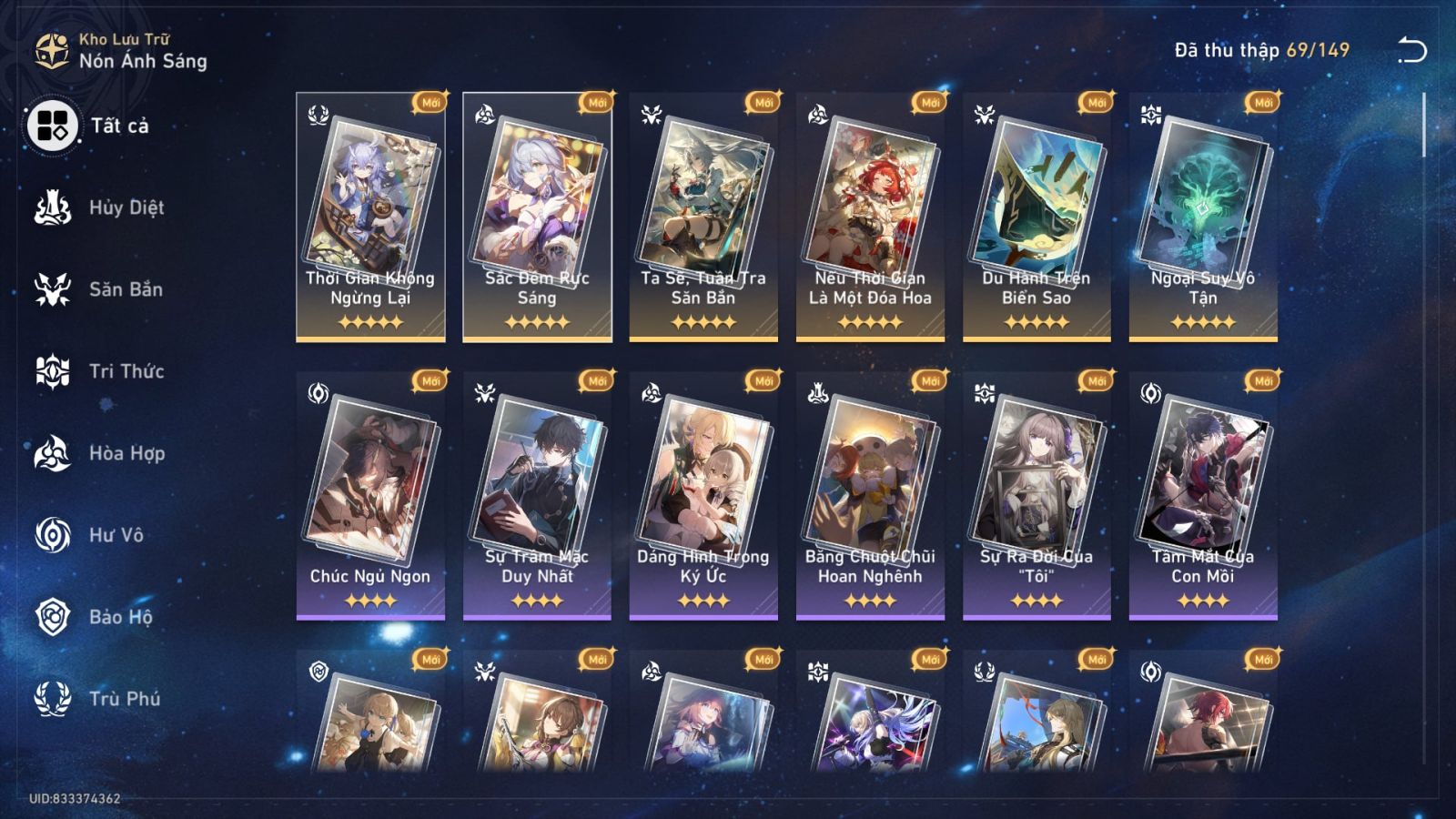 Acc Honkai Star Rail ID 11419