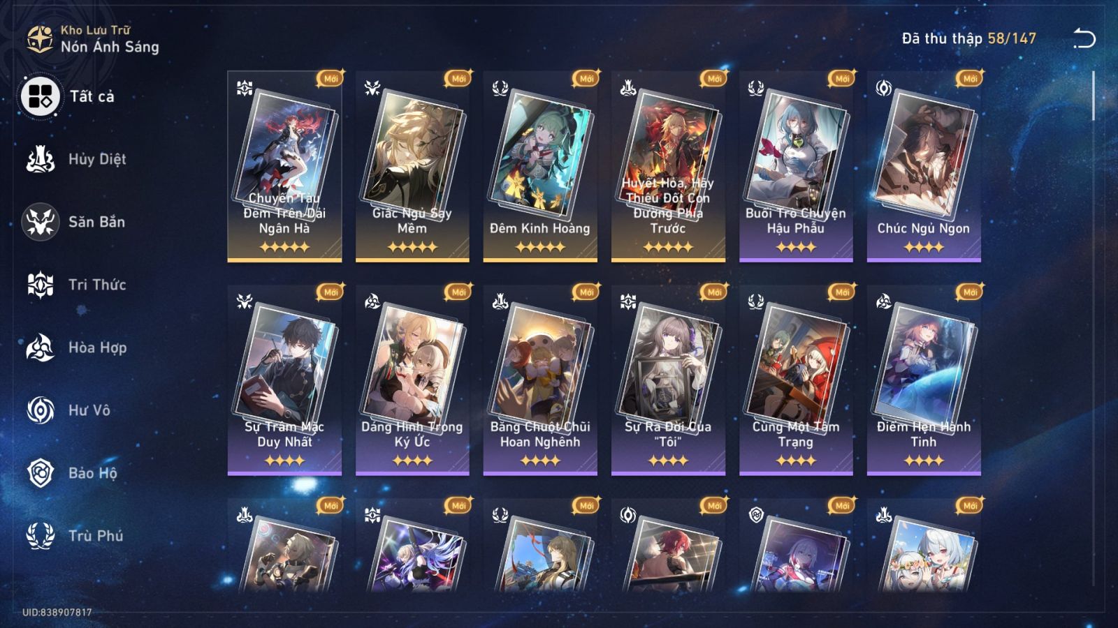 Acc Honkai Star Rail ID 11305