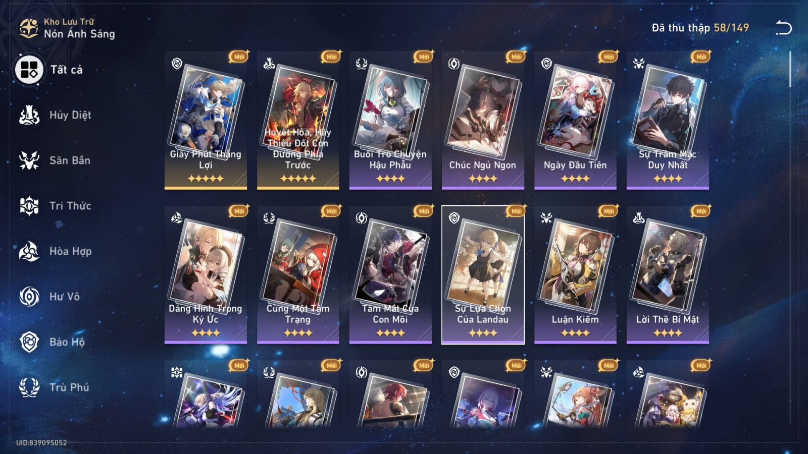 Acc Honkai Star Rail ID 11706