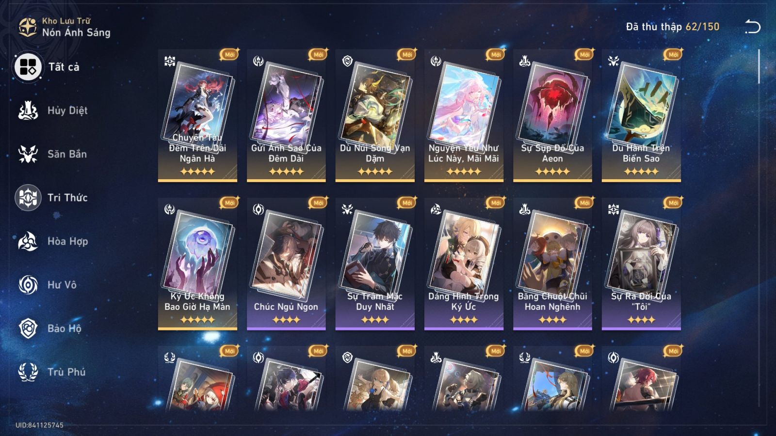 Acc Honkai Star Rail ID 13344