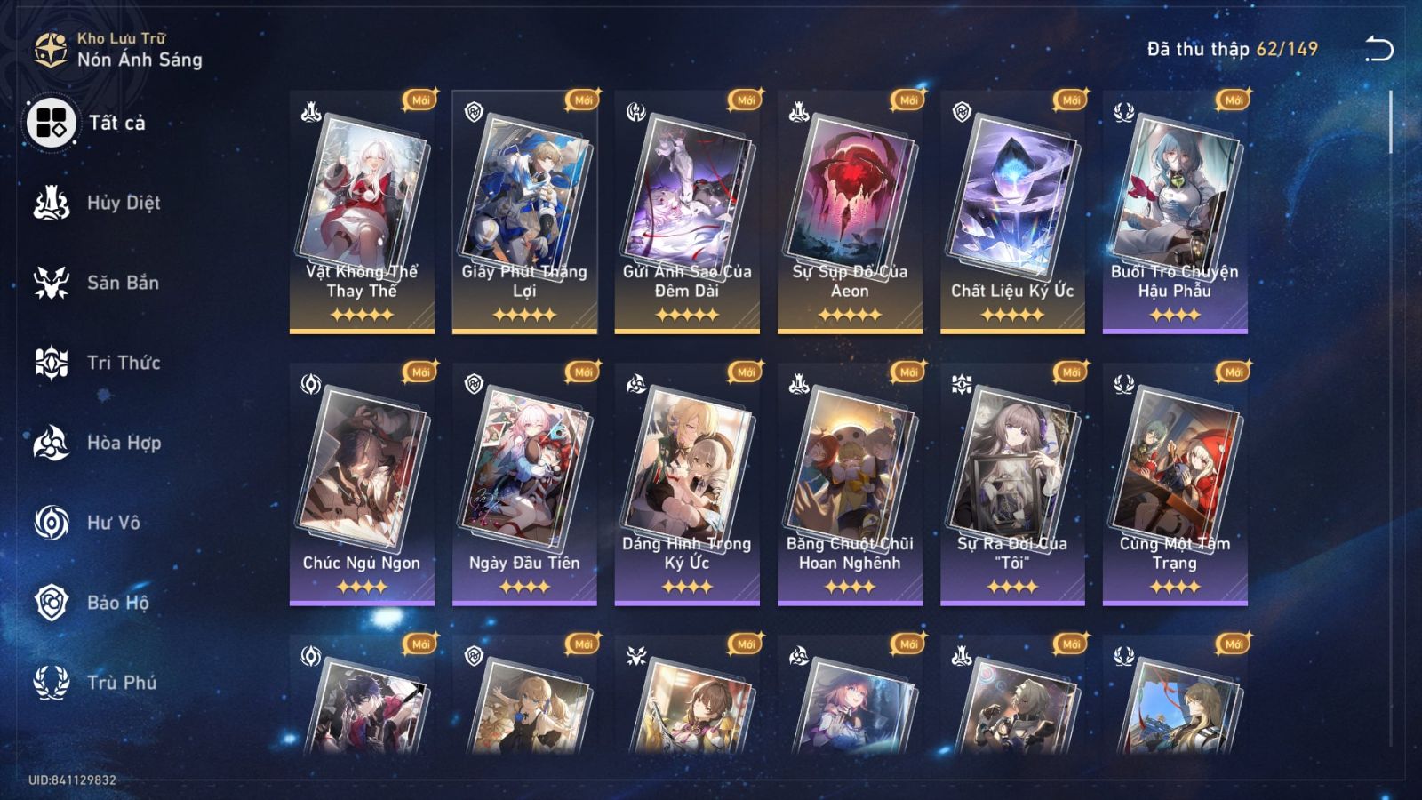 Acc Honkai Star Rail ID 11699