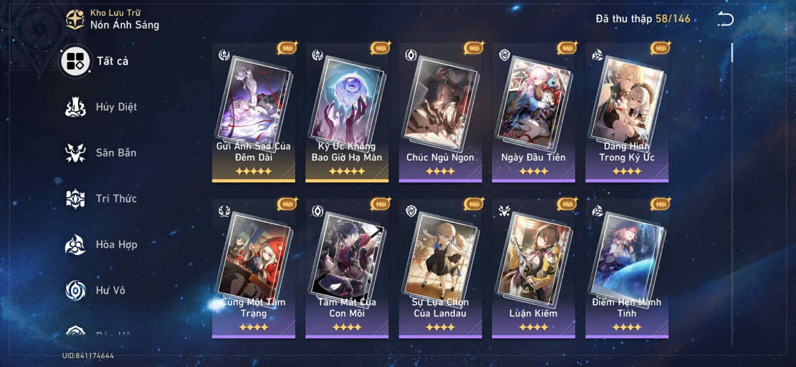 Acc Honkai Star Rail ID 10998