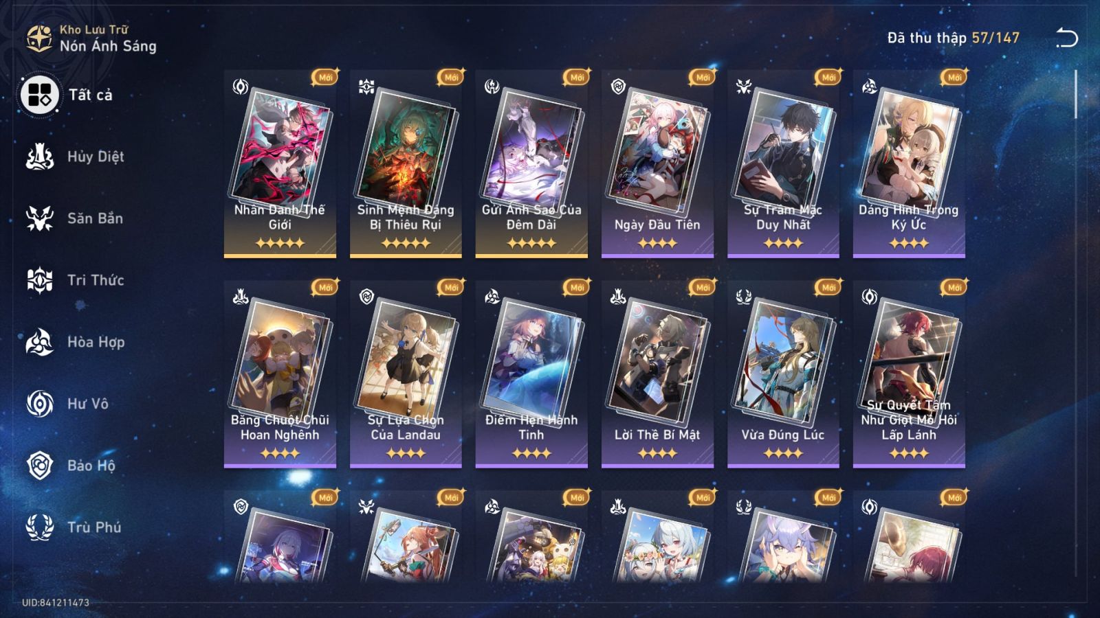 Acc Honkai Star Rail ID 11310