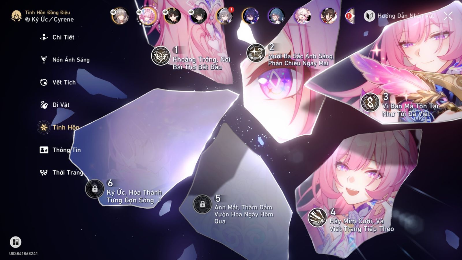 Acc Honkai Star Rail ID 12174