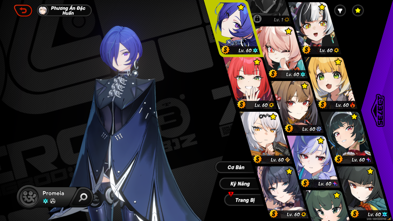 Acc Zenless Zone Zero ID 18414