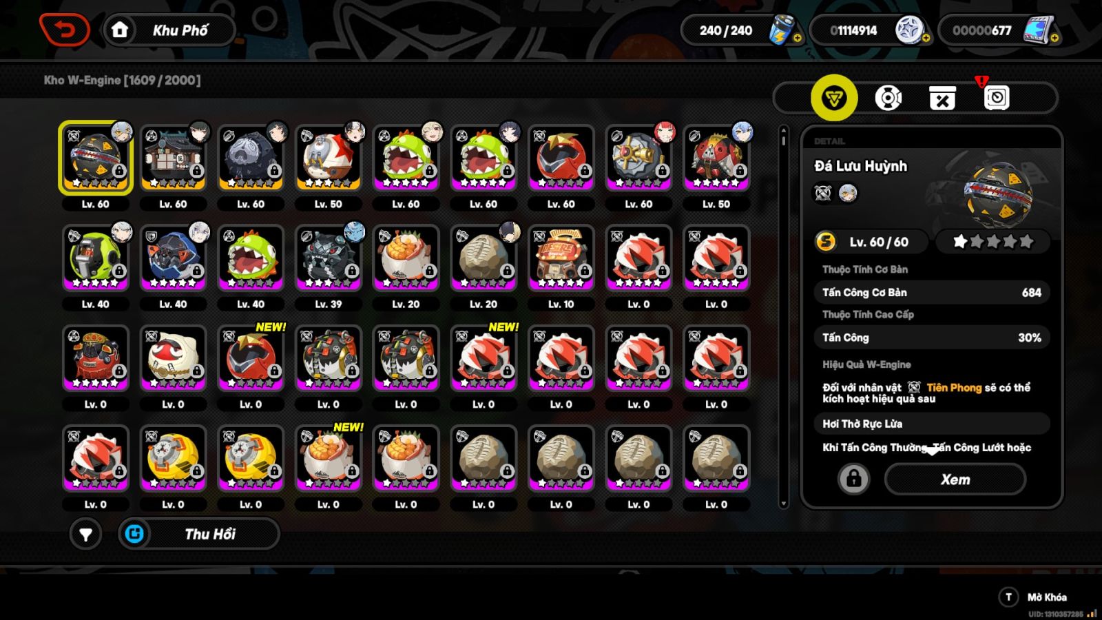 Acc Zenless Zone Zero ID 14066